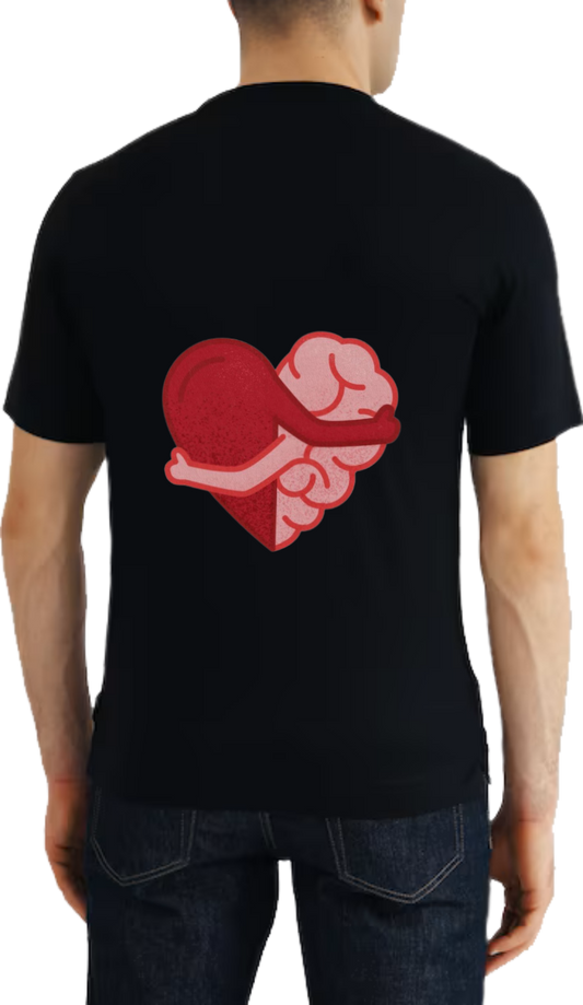 Emotional Balance Shirt t- shirt One Size Black back 9