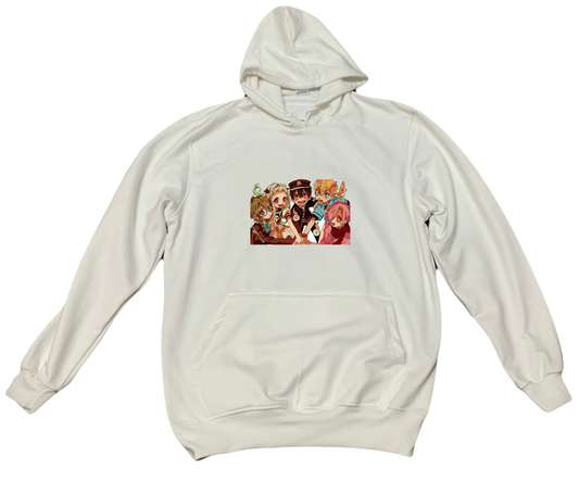 Hanako-kun One Size hoodie White 9