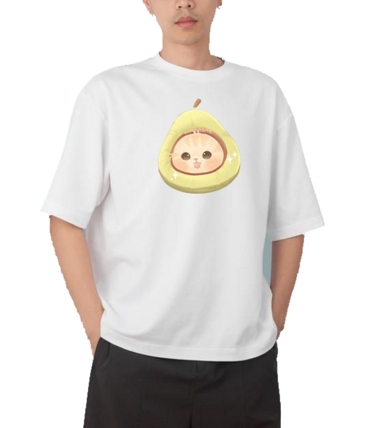 cat One Size t- shirt White 9