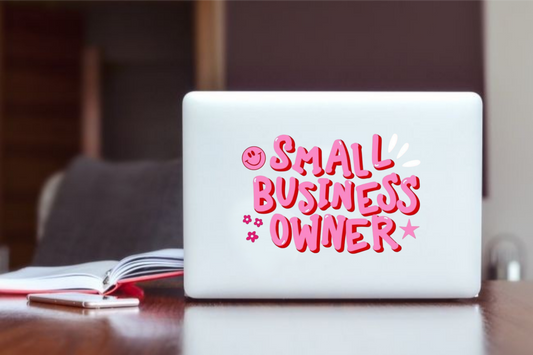 names Laptop Sticker SMALL BUSINESS **OWNER 9