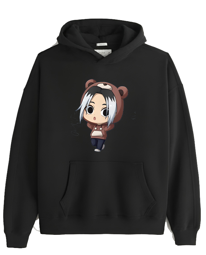 blue lock One Size hoodie Black 9