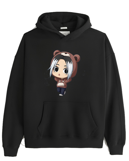 blue lock One Size hoodie Black 9
