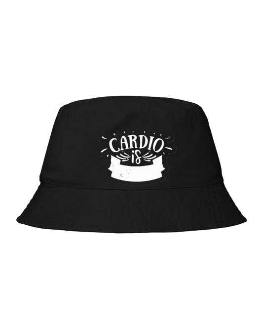 workout gym pilates Bucket hat Fishman hat cap Black 9