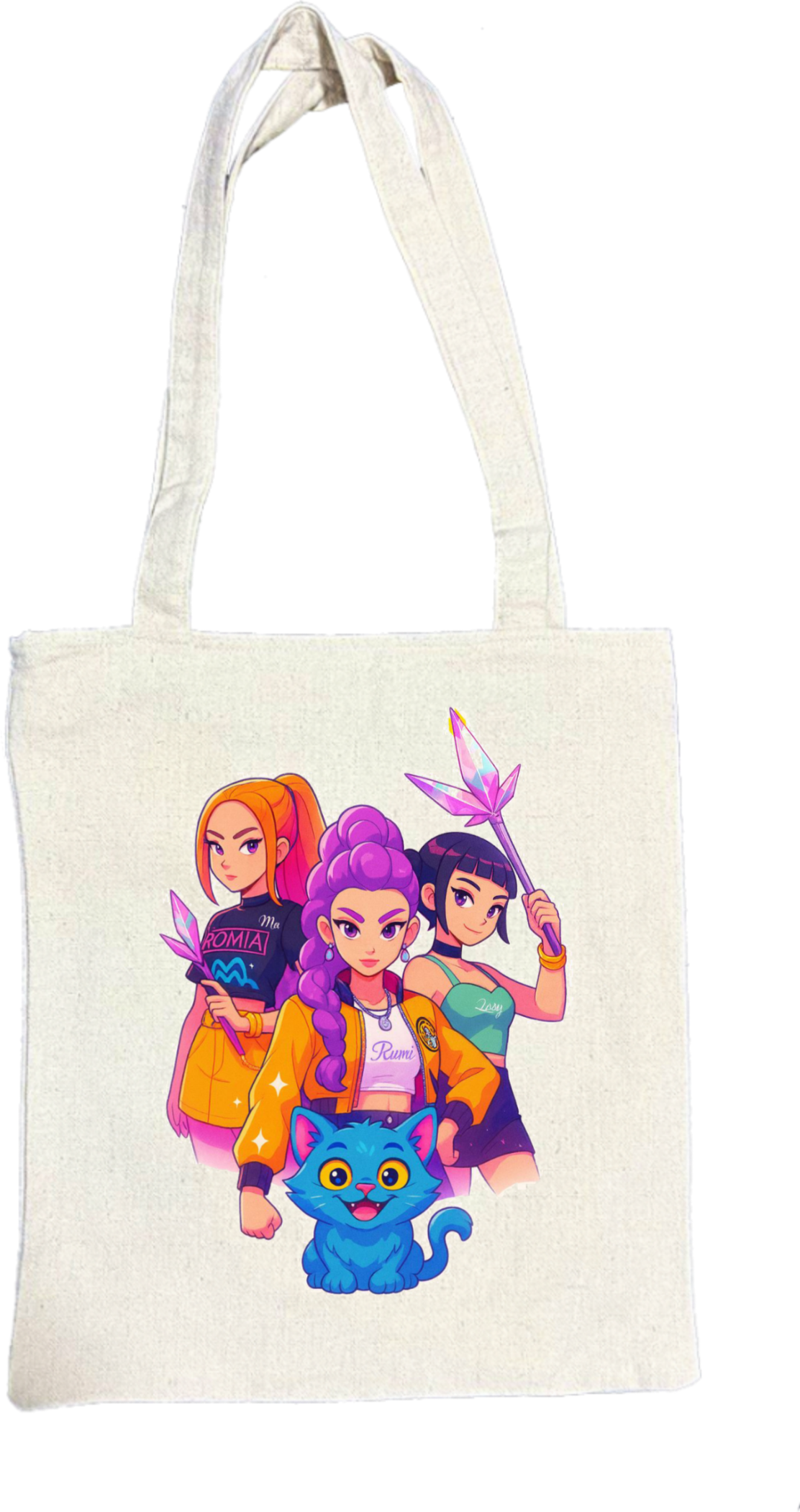 Hunterix kpop tote bag Beige 9