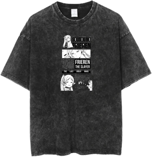 Frieren Beyond Journey's End t- shirt One Size Washed 9
