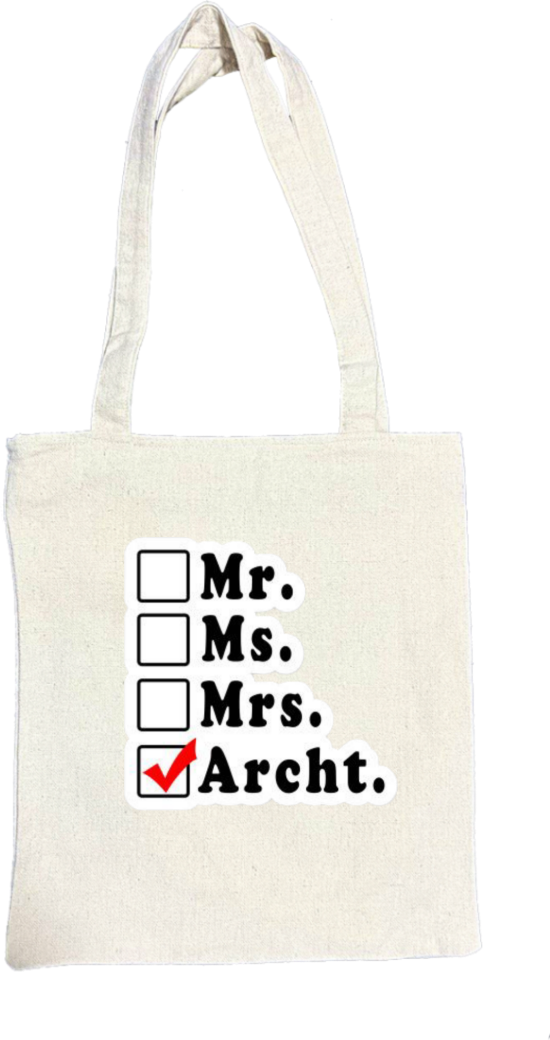 names tote bag beige Archt 9