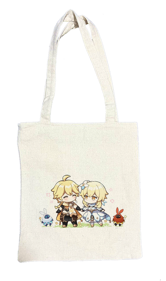 Genshin Impact tote bag beige 9