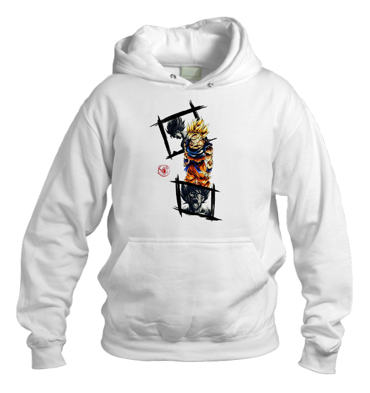 Dragon Ball Over Size hoodie White 1