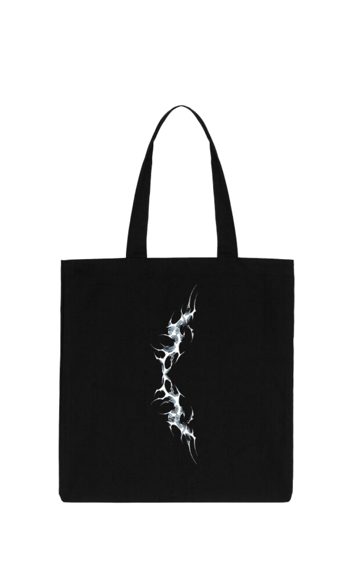 Goth tote bag Black 9