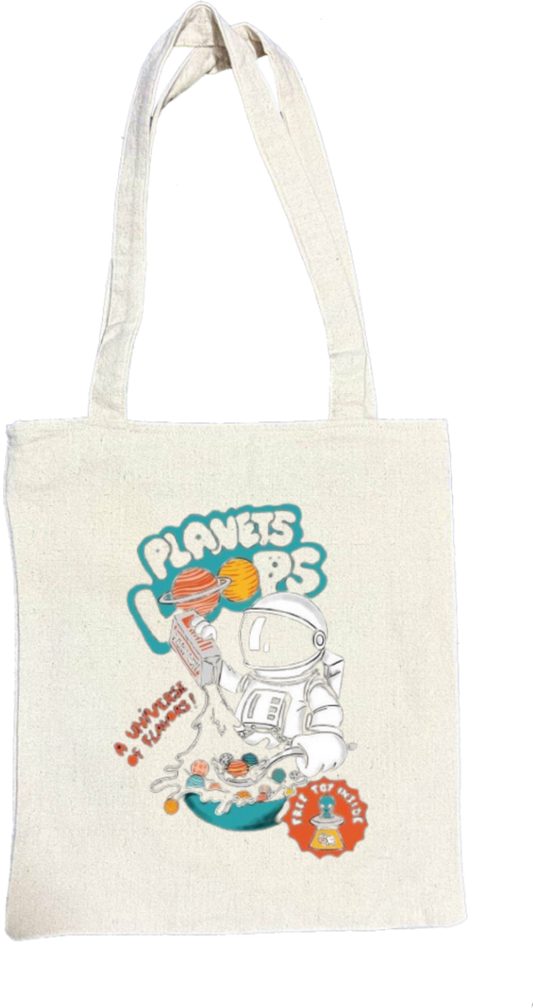 aliens tote bag Beige 9
