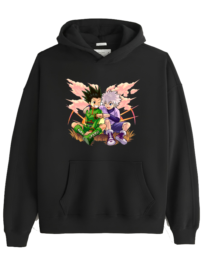Hunter × Hunter One Size hoodie Black 9