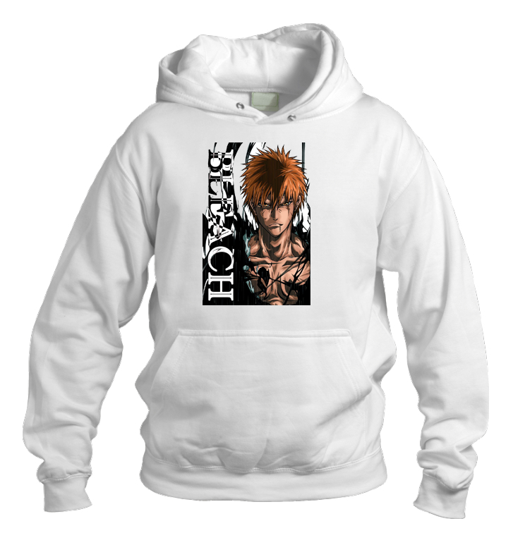 Bleach One Size hoodie White 11