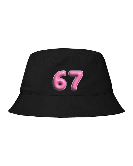67 designs Bucket hat Fishman hat cap Black 9