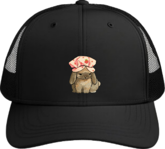 bunny Baseball cap Black 9