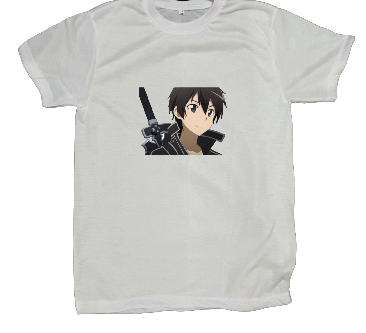 Sword Art Online t- shirt fat White 9