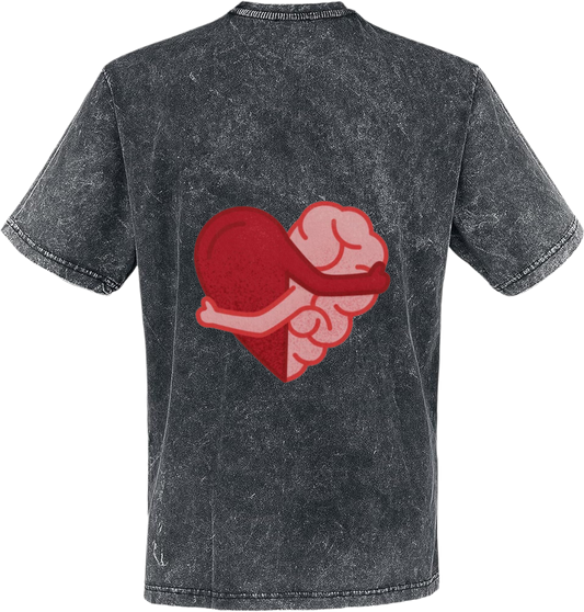 Equilíbrio Mental t- shirt One Size Washed Back 9