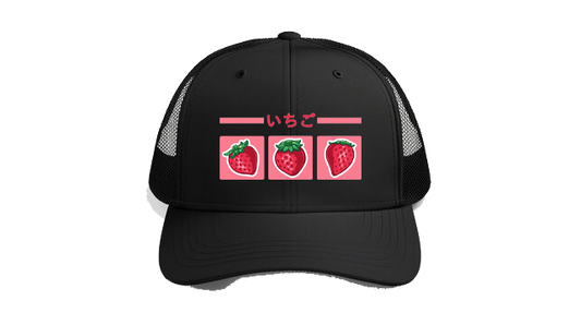 Baseball cap Black Strawberry 60