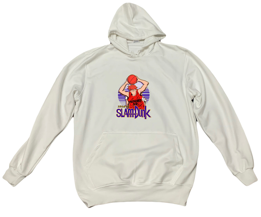 Slam Dunk One Size hoodie White 9