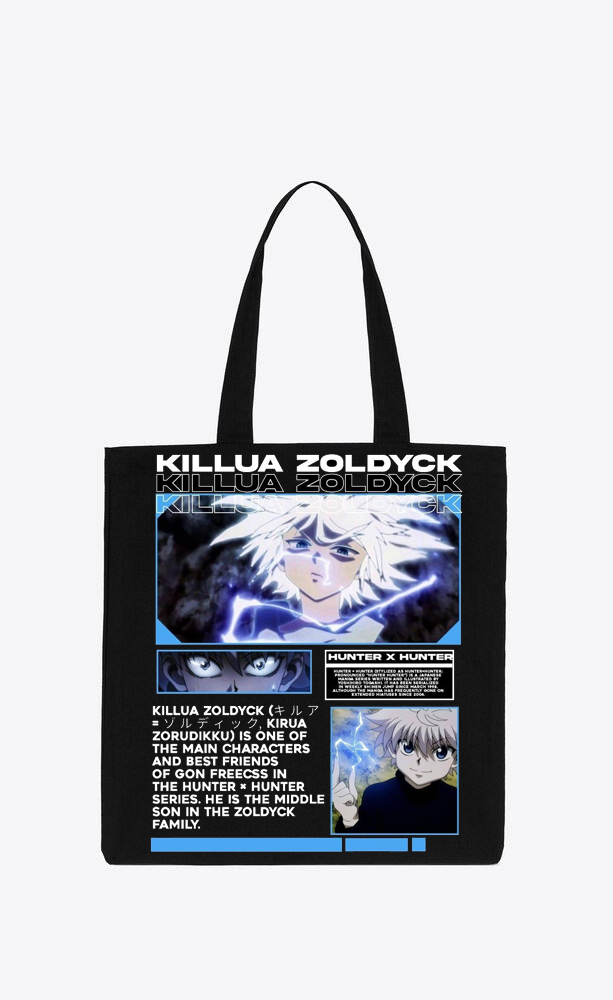 Hunter × Hunter tote bag Black 9