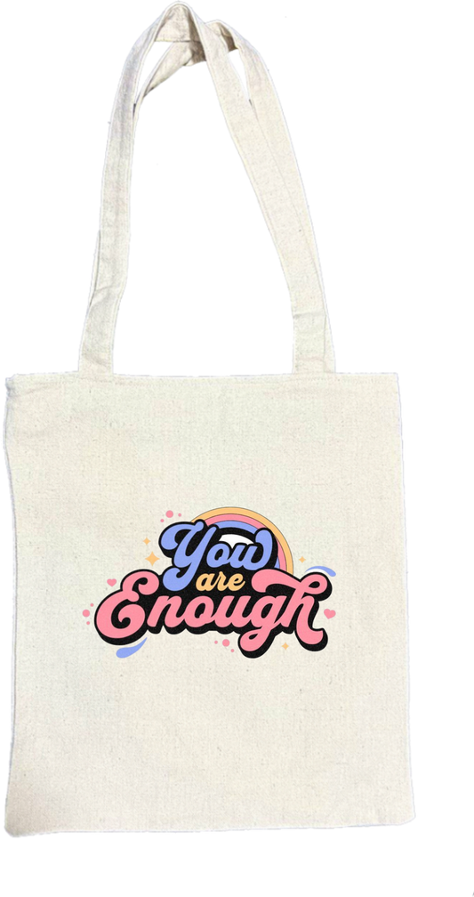 You Enough tote bag beige 9