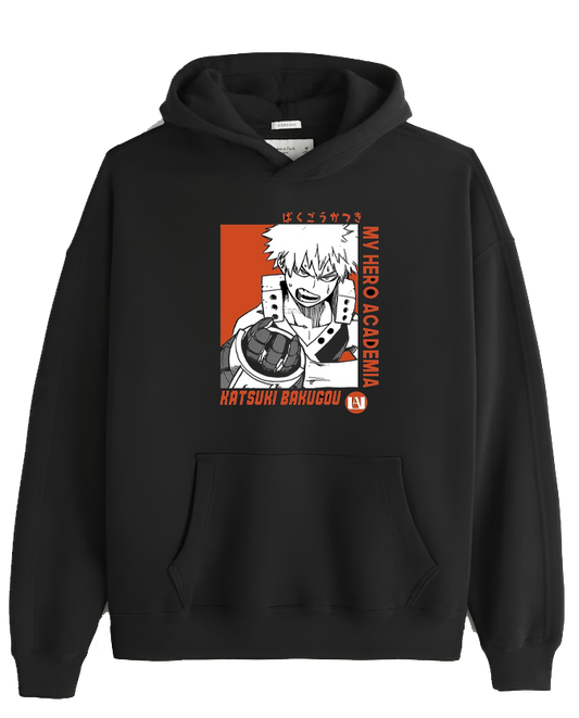 Boku no hero academy bnha One Size hoodie Black 9