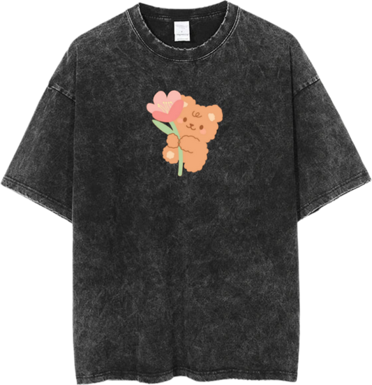 bear t- shirt Washed 9