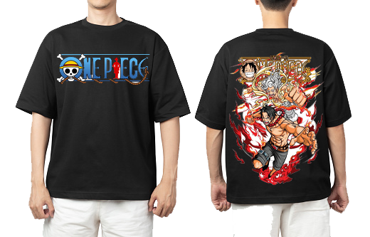 one piece t- shirt One Size Black Back 9