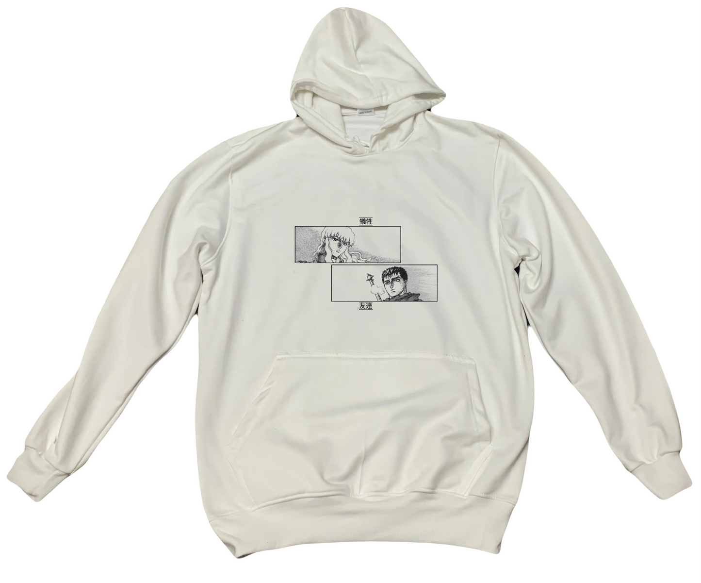 Berserk One Size hoodie White 9