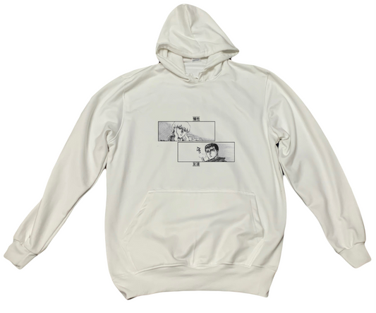 Berserk One Size hoodie White 9