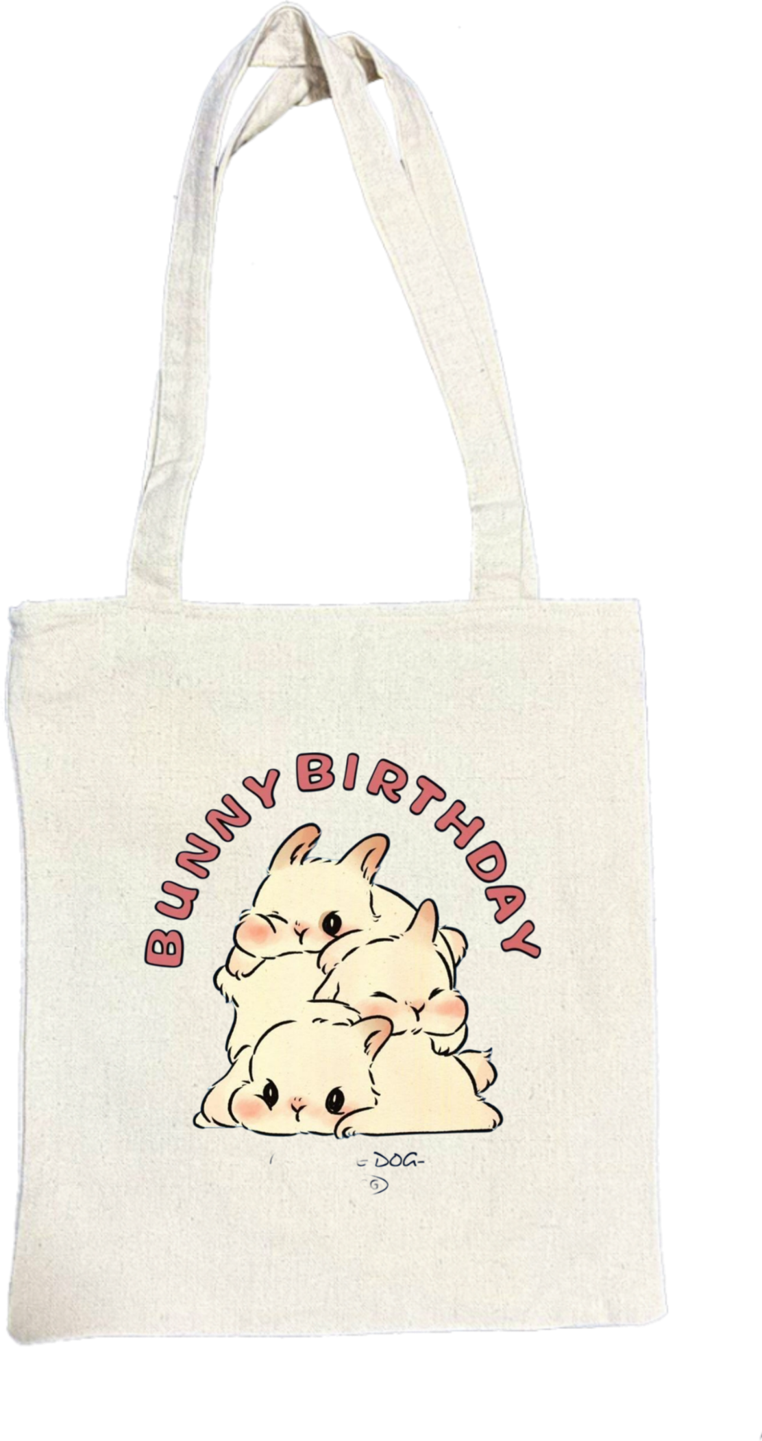 NNY BIRTHDAY BUNNY tote bag beige 68