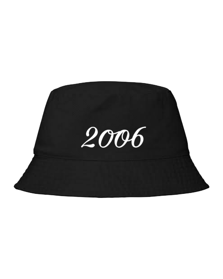 age Bucket hat Fishman hat cap Black 2006