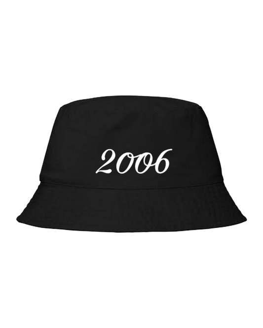 age Bucket hat Fishman hat cap Black 2006