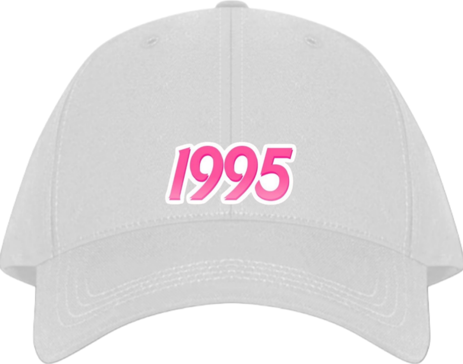 age Baseball cap White 1995