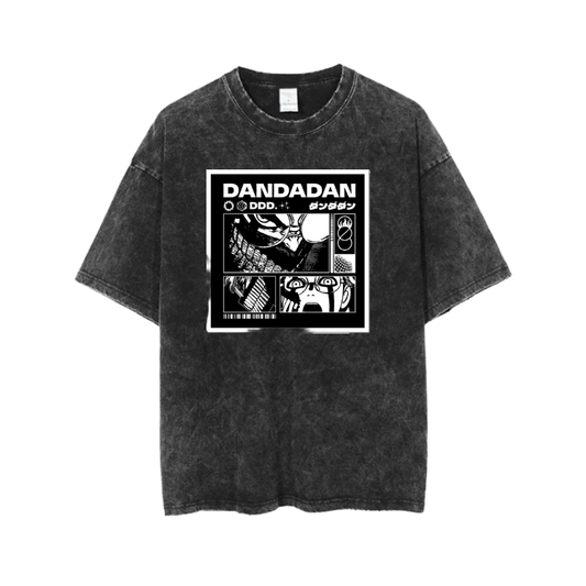 Dandadan t- shirt One Size Washed 9