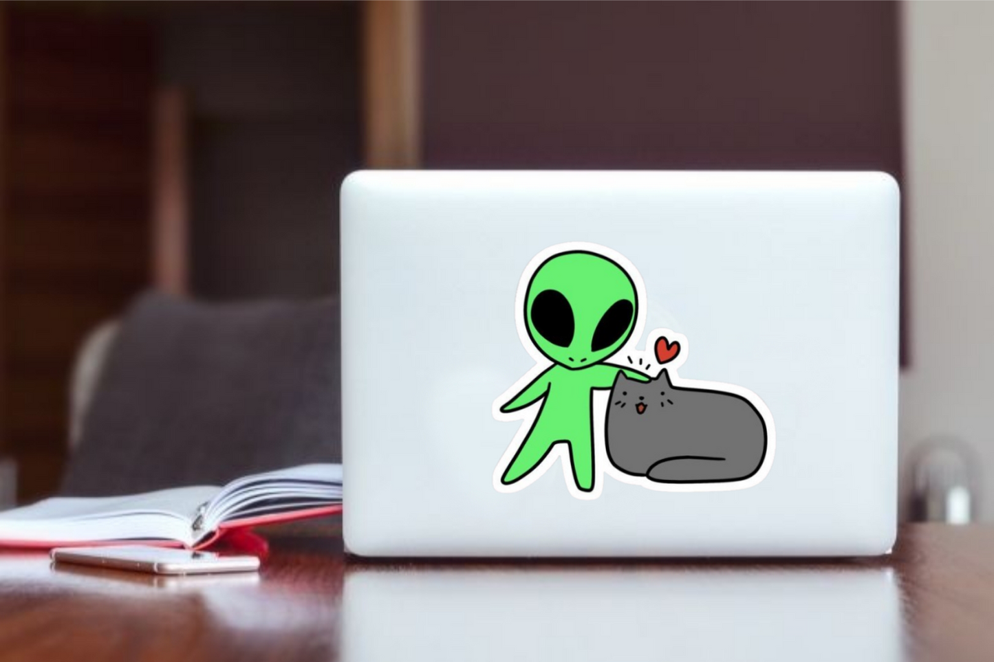 aliens Laptop Sticker 9