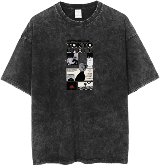 Tokyo ghoul t- shirt One Size Washed 9