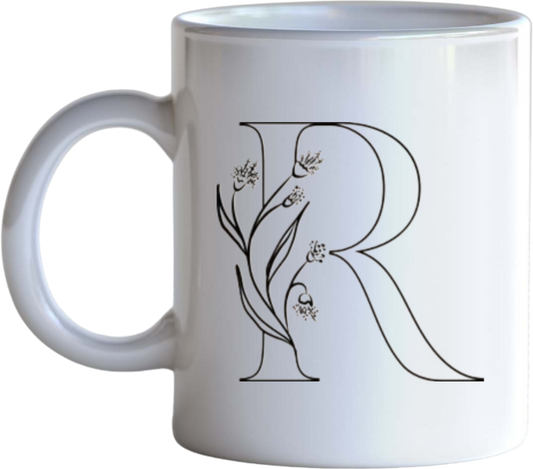 vector letter Mug R 9