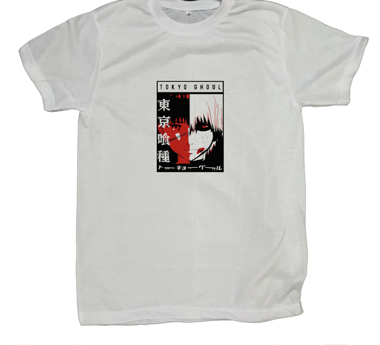 Tokyo ghoul t- shirt fat White 9