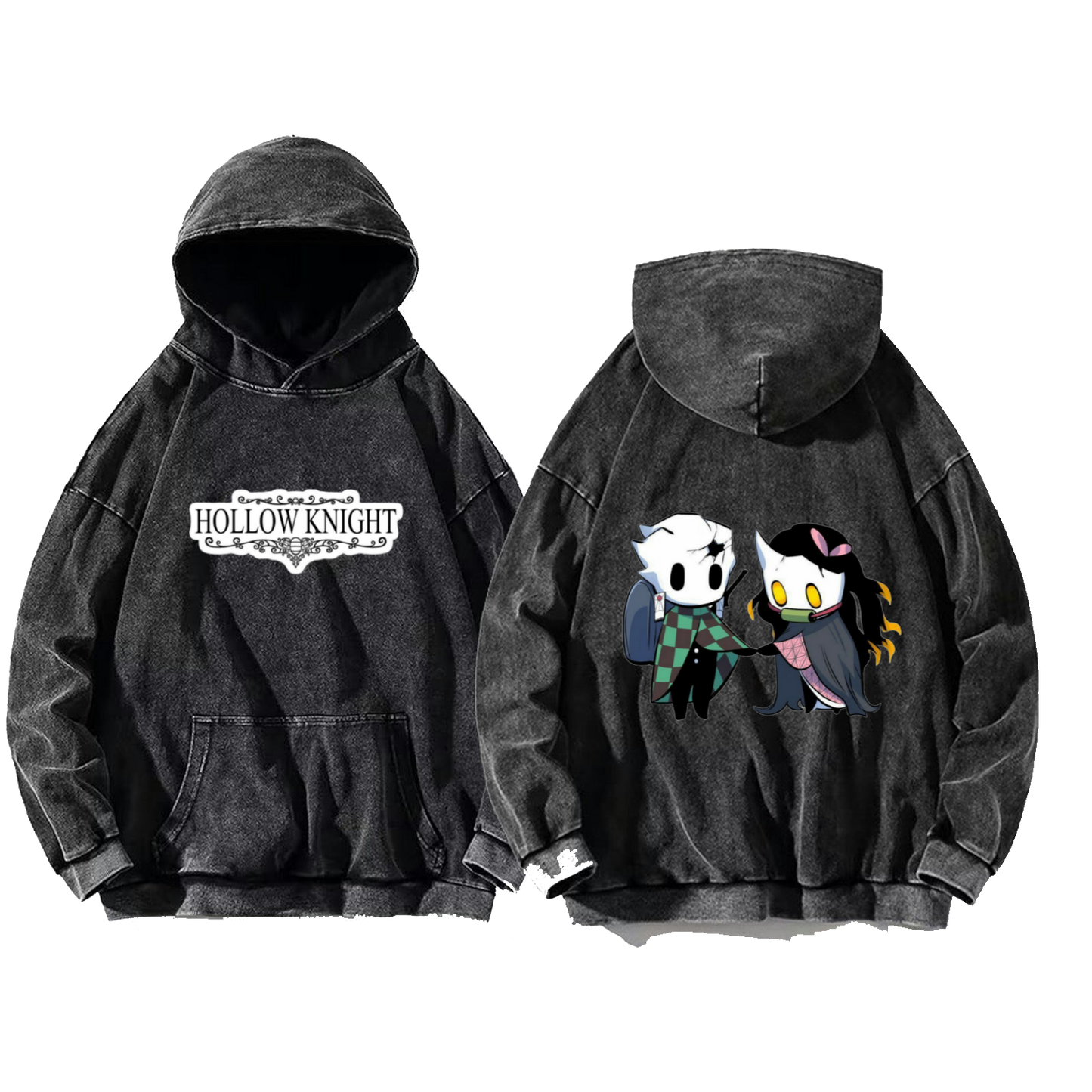 Hollow Knight One Size hoodie Washed Back 9