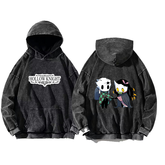 Hollow Knight One Size hoodie Washed Back 9