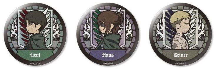 Attack on Titan brooch 10