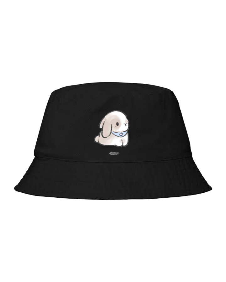 bunny Bucket hat Fishman hat cap Black 9