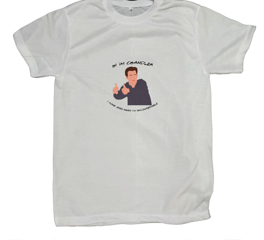 Friends t- shirt fat White 9