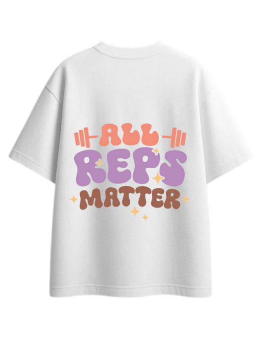 workout gym pilates One Size t- shirt White Back 9