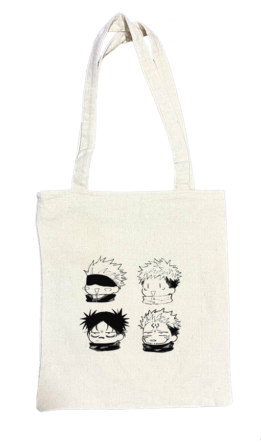 jujutsu kaisen GOJO  tote bag biege 9