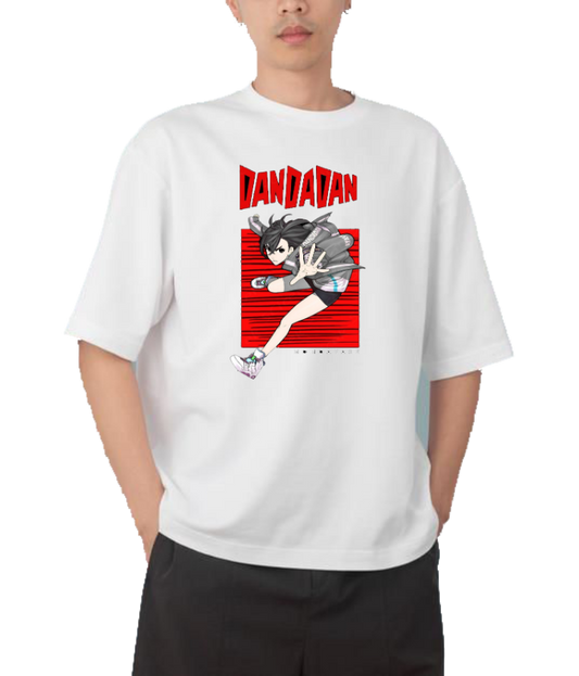 Dandadan t- shirt One Size White 9