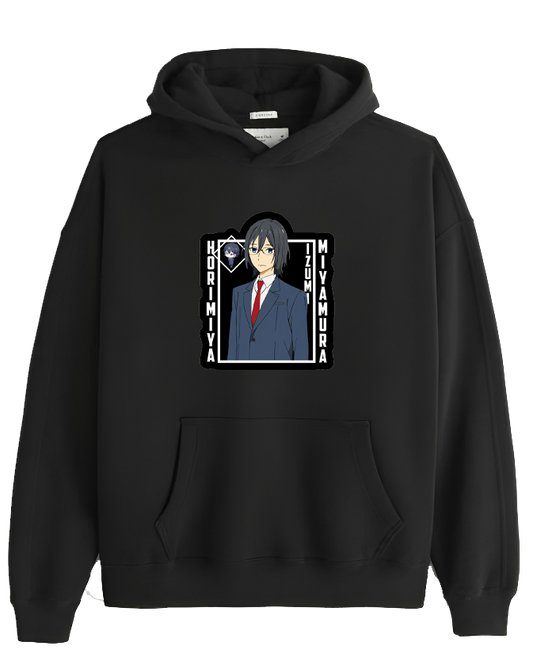 Horimiya One Size hoodie Black 9