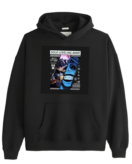 Solo Leveling One Size hoodie Black 9