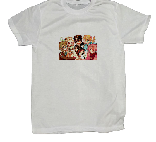 Hanako-kun t- shirt fat White 9