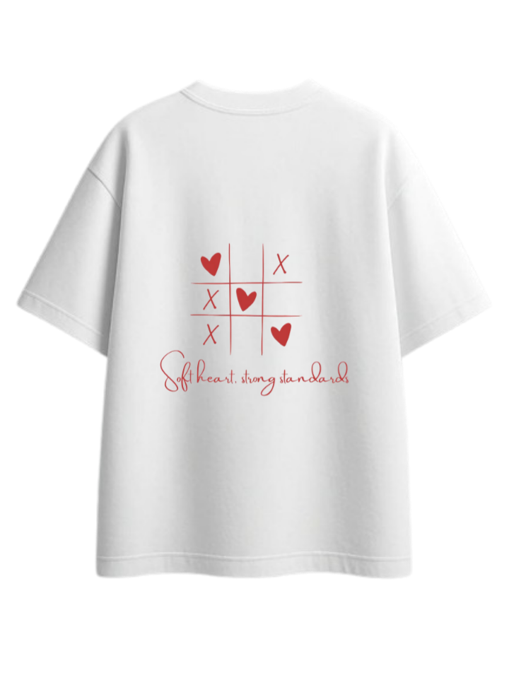 VaIentine coupIe t- shirt White Back 9